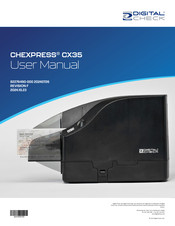 Digital Check CHEXPRESS CX35 User Manual