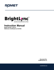 Romet BrightLync ACP-01 Instruction Manual