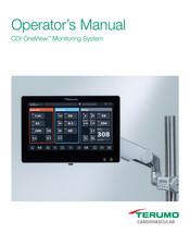 Terumo CDI OneView CDI751 Operator's Manual