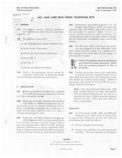 Bell System 1660 Series Manual