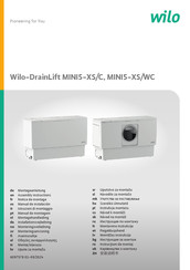 Wilo DrainLift MINI5-XS/C Assembly Instructions Manual