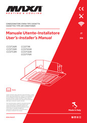 MAXA CCST71R CCST105R Installer Manual