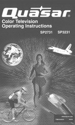 Quasar SP-3231 Operating Instructions Manual
