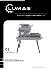 Lumag STM450-700 Original Operating Instructions
