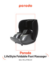 PORODO LifeStyle PD-LFFMG-GY Manual