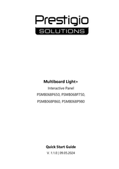 Prestigio Multiboard Light+ Quick Start Manual