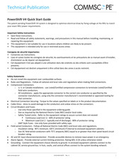 CommScope PS-CNTRL-V4 Quick Start Manual
