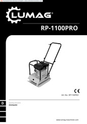 Lumag RP-1100PRO Operating Instructions Manual