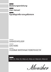 Monsher MSG 63 User Manual