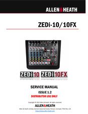 Allen & Heath ZEDi-10 Service Manual