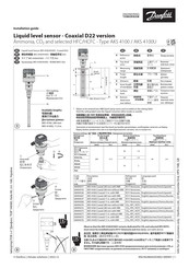 Danfoss Coaxial D22 Installation Manual