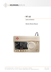 Neumann.Berlin MT 48 Manual