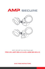 AMP SECURE AFL-4037-30S-LI-S Installation & Maintenance Manual