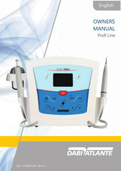 Dabi Atlante PROFI NEO Owner's Manual