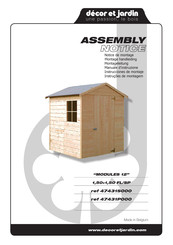 Décor et Jardin 47431P000 Assembly Notice