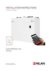 nilan Combi 400 Polar Top Installation Instructions Manual