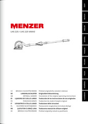 Menzer LHS 225 Translation Of The Original Operating Instructions