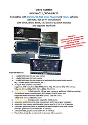 NavLinkz HDA-NAC12 Manual