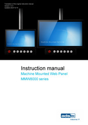 adstec MMW8000 Series Instruction Manual
