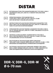 Distar DDR-V Operating Manual