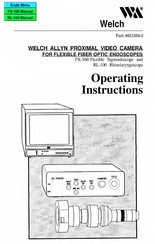 Welch Allyn FX-100 Operating Instructions Manual