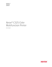 Xerox C325 User Manual