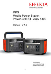 Effekta WRPADP230700TCPQ Manual
