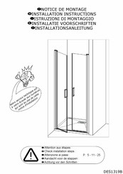Kinedo Smart Design 2P Installation Instructions Manual