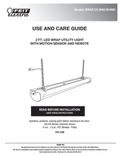 Feit Electric WRAP/2C/840/IR/MM Use And Care Manual