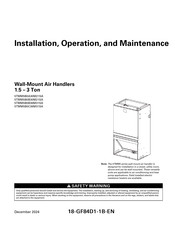 Trane Technologies 5TMM5B0B30M21SA Installation, Operation And Maintenance Manual
