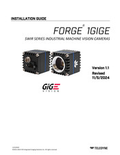 Teledyne Forge 1GigE SWIR Series Installation Manual