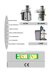 Fimar EASYLINE PC700 Use And Maintenance