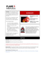 Flare Fireplaces SIT ProFlame II CS7 Manual