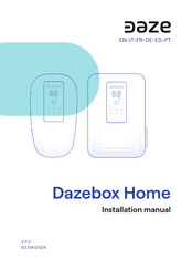 DAZE Dazebox Home T Installation Manual