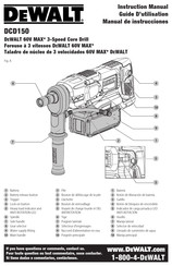 DeWalt DCD150 Instruction Manual