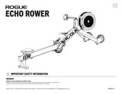 ROGUE ECHO ROWER Manual