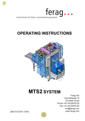 ferag ZF-MTS2 Operating Instructions Manual