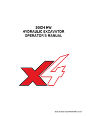 Link-Belt 300 X4 Heavy Duty Operator's Manual