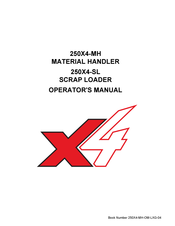 Link-Belt 250 X4-SL Operator's Manual