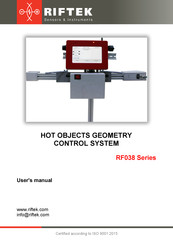 Riftek RF038 Series User Manual