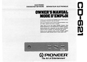 Pioneer CD-621 Owner's Manual
