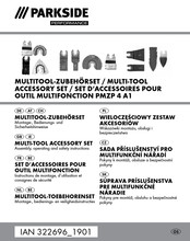 Parkside Performance PMZP 4 A1 Assembly, Operating And Safety Instructions