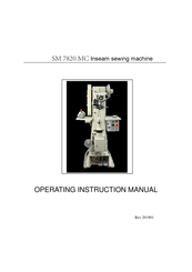 Global SM 7820 MC Operating Instructions Manual