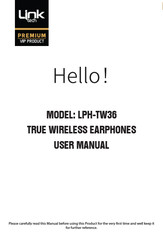 Link Tech PREMIUM LPH-TW36 User Manual