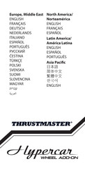 Thrustmaster Hypercar WHEEL ADD-ON User Manual