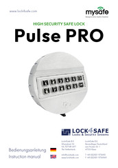Lock4Safe Pulse PRO Instruction Manual