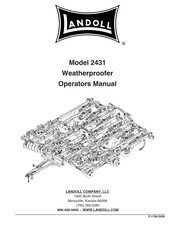Landoll WP1 Operator's Manual