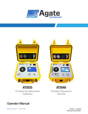 AGATE TECHNOLOGY AT2035 Manual