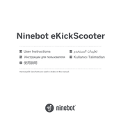 Ninebot eKickScooter C2 Lite User Instructions