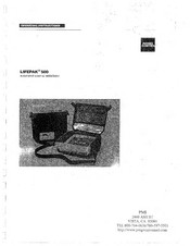 Physio Control LIFEPAK 500 Operating Instructions Manual